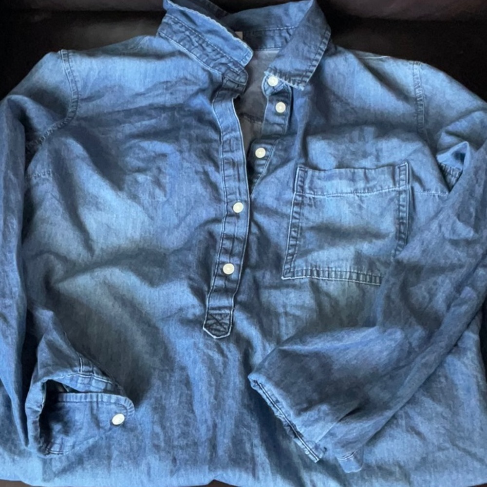 Old Navy Chambray Dress